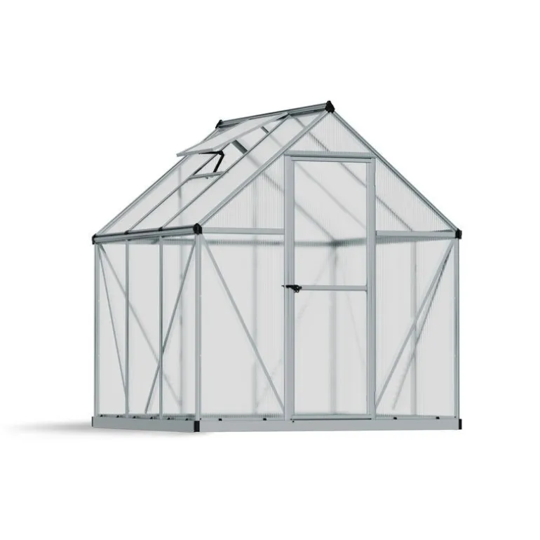 Canopia Mythos Doppio Strato Serra Da Giardino in Policarbonato 186X185X208 cm Argento