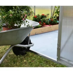 Canopia Mythos Doppio Strato Serra Da Giardino in Policarbonato 186X185X208 cm Argento