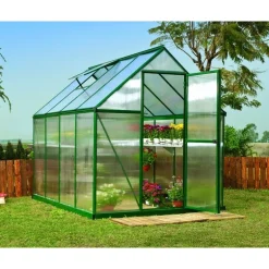 Canopia Mythos Doppio Strato Serra Da Giardino in Policarbonato 247X185X208 cm Verde