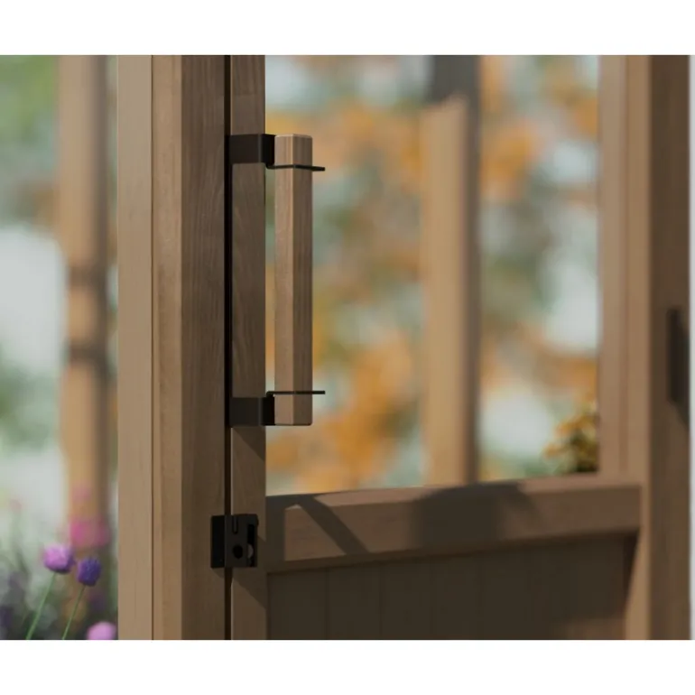 Canopia NATURA Doppio Strato Serra Da Giardino in Policarbonato 500.5X237.5X261 cm - Legno di cedro