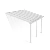 Canopia Olympia Pergola Addossata in Alluminio 3X4.3 m Bianco