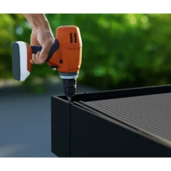 Canopia OSLO in Alluminio 6X6 m Nero