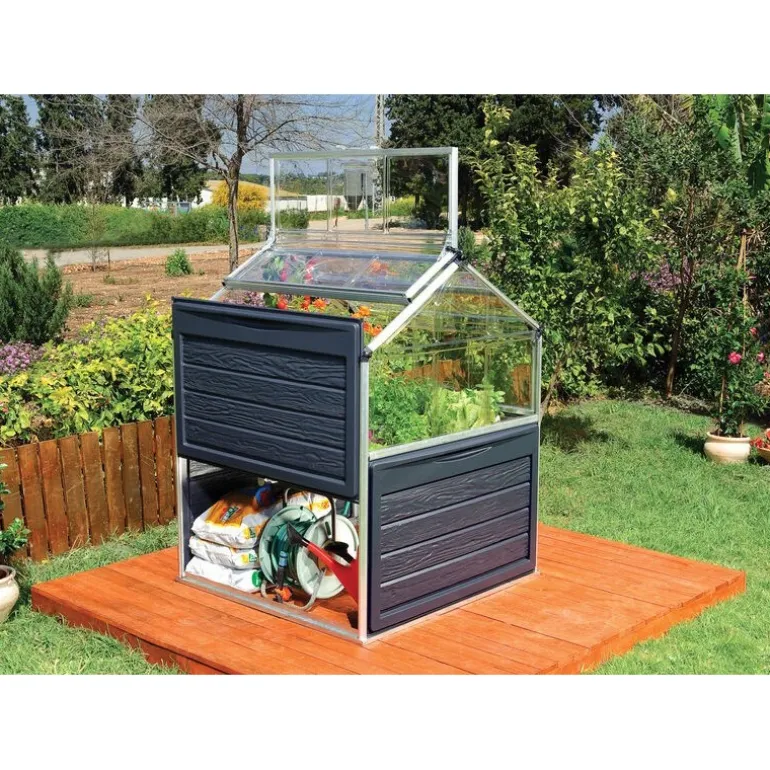 Canopia Plant-inn Mini Serra Da Giardino in Policarbonato 118X118X148 cm