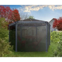 Canopia Rete Antizanzare Esagonale Per Gazebo Monaco / Roma 2.3X2.2 m