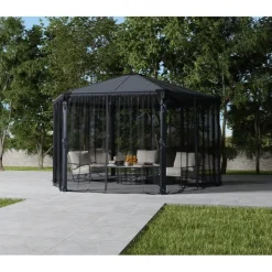 Canopia Rete Antizanzare Esagonale Per Gazebo Monaco / Roma 2.3X2.2 m