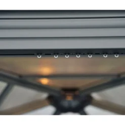 Canopia Roma Gazebo Esagonale in Alluminio 3.6X4 m