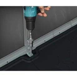 Canopia Rubicon Casetta Da Giardino in Policarbonato Ultra Resistente 528X237X235 cm Grigio Scuro