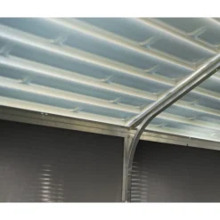 Canopia Rubicon Casetta Da Giardino in Policarbonato Ultra Resistente 303X237X235 cm Grigio Scuro