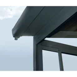 Canopia San Remo Pergola Chiusa in Alluminio 3X5.6 m Grigio