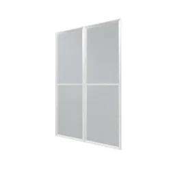 Canopia Set Di Porte a Rete Per Sanremo Pergola Chiusa Bianco
