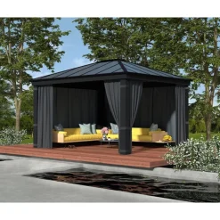 Canopia Set Di Tende Per Gazebo Dallas 3.6X4.3 m