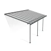 Canopia Sierra Pergola Addossata in Alluminio 3X6.2 m Grigio