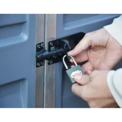 Canopia Skylight Casetta Da Giardino in Policarbonato 154X185X217 cm Grigio