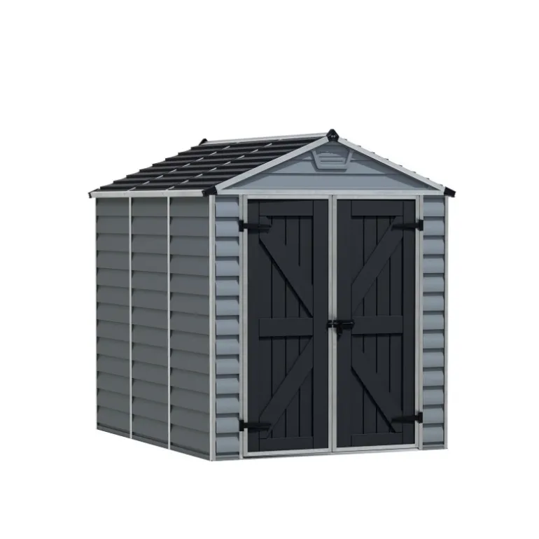 Canopia Skylight Casetta Da Giardino in Policarbonato 229X185X217 cm Grigio Deco