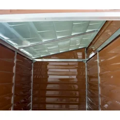 Canopia Skylight Casetta Da Giardino in Policarbonato 176X120X203 cm Ambra