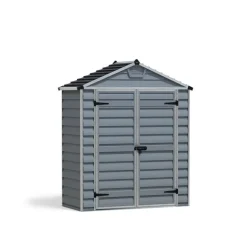 Canopia Skylight Casetta Da Giardino in Policarbonato 90X185X217 cm Grigio