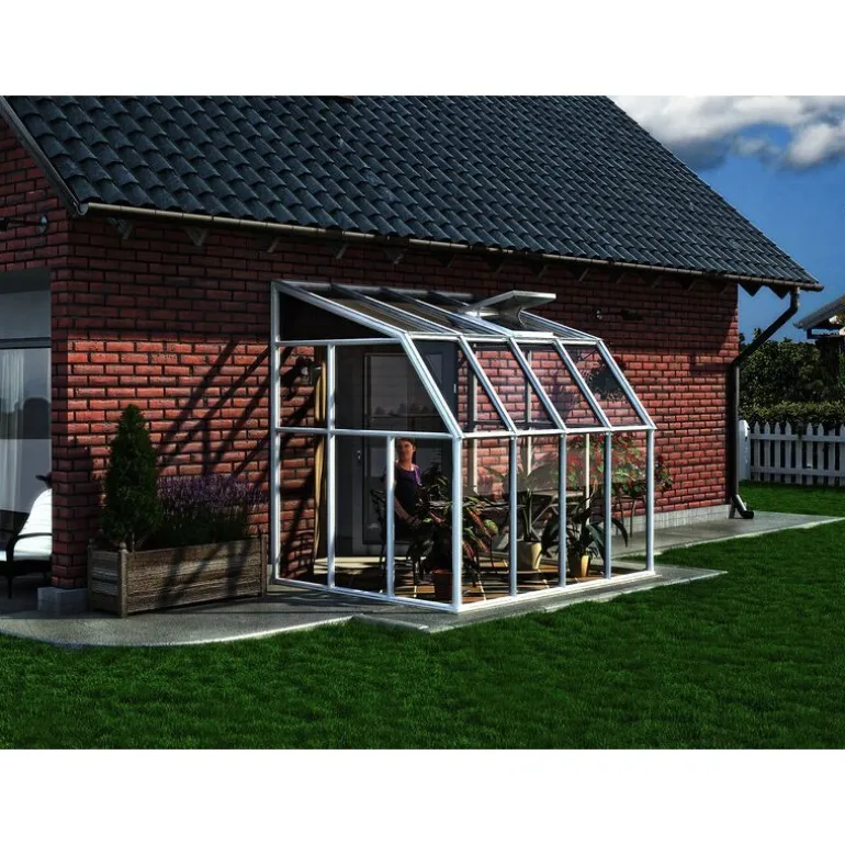 Canopia Sun Room Veranda in Policarbonato 2X2.6 m Bianco