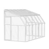 Canopia Sun Room Veranda in Policarbonato 2X3.8 m Bianco