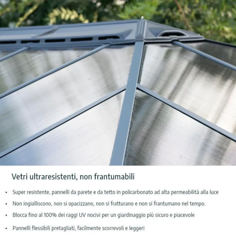 Canopia Sun Room Veranda in Policarbonato 2X2 m Bianco