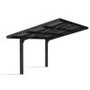 Canopia Sydney Carport in Alluminio 3 X 6 m Nero