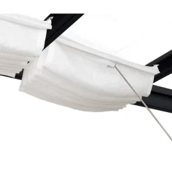 Canopia Tenda da Tetto Per la Pergola Stockholm 3.4X7.3 m Bianco