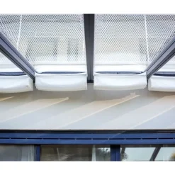 Canopia Tenda da Tetto Per la Pergola Stockholm 3.4X8 m Bianco