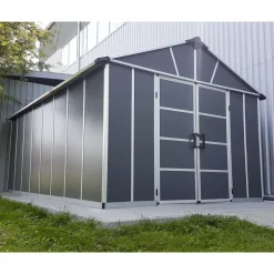 Canopia Yukon Casetta Da Giardino in Policarbonato 519X332X252 cm Grigio