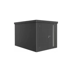 Casetta da Giardino in Metallo NEO 4B Biohort con Porta a Due Battenti