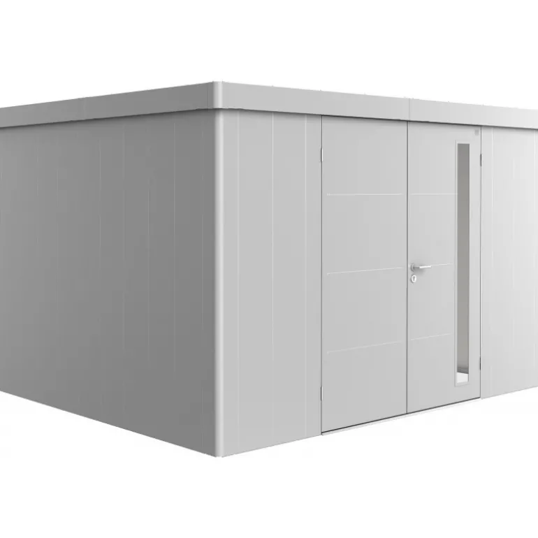 Casetta da Giardino in Metallo NEO 3D Biohort con Porta a Due Battenti