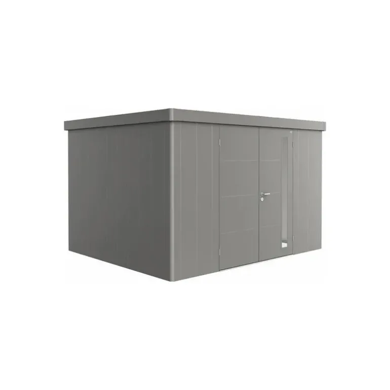 Casetta da Giardino in Metallo NEO 3D Biohort con Porta a Due Battenti