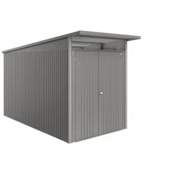 Casetta da Giardino in Metallo AVANTGARDE A4 ECO Biohort con Porta a Due Battenti