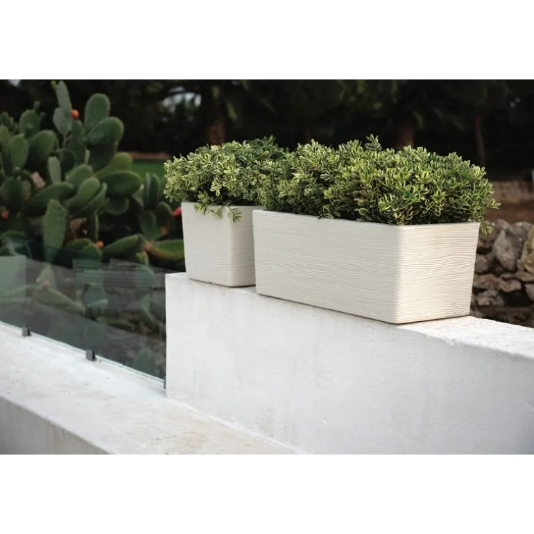 Cassetta Shabby Rigata