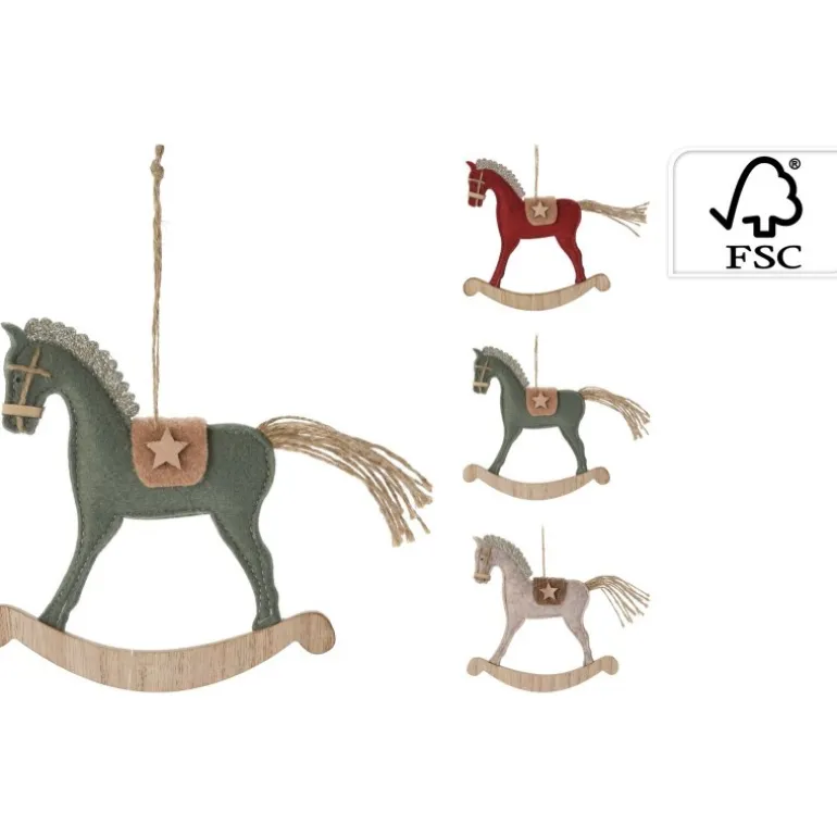 Cavallo a Dondolo 15 cm. Pezzo Singolo