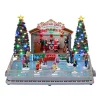 Christmas Grove Skating Rink con Alimentatore 4.5V Cod. 14870