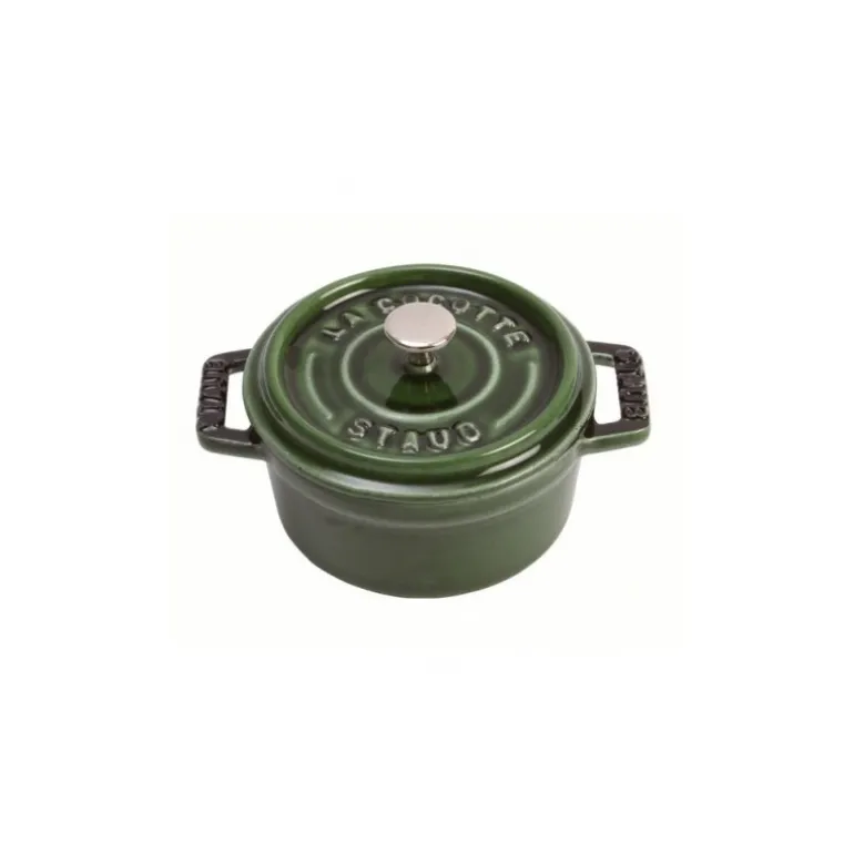 Cocotte 22 cm Verde Basilico in Ghisa
