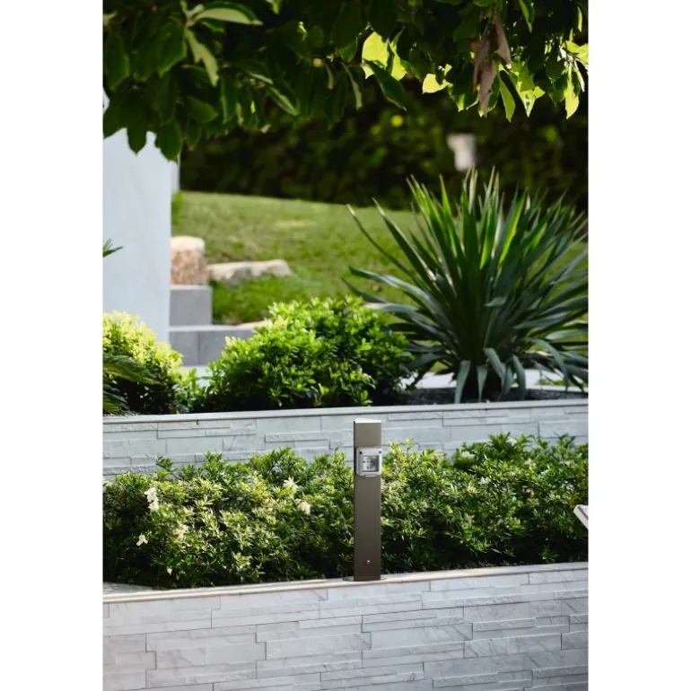 Colonnina per Presa Elettrica da Giardino Aquapoint Electropoint Ground Verde Sottobosco