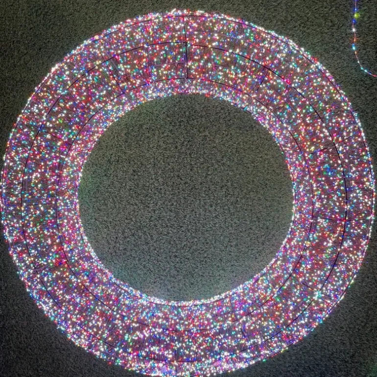 Corona 3D Marrone Ø 110cm HDM 15000 MicroLED RGB