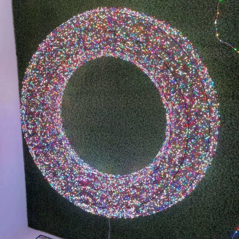 Corona 3D Marrone Ø 110cm HDM 15000 MicroLED RGB