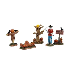 Creepy Pumpkin Patch Set Of 5 Cod. 52513