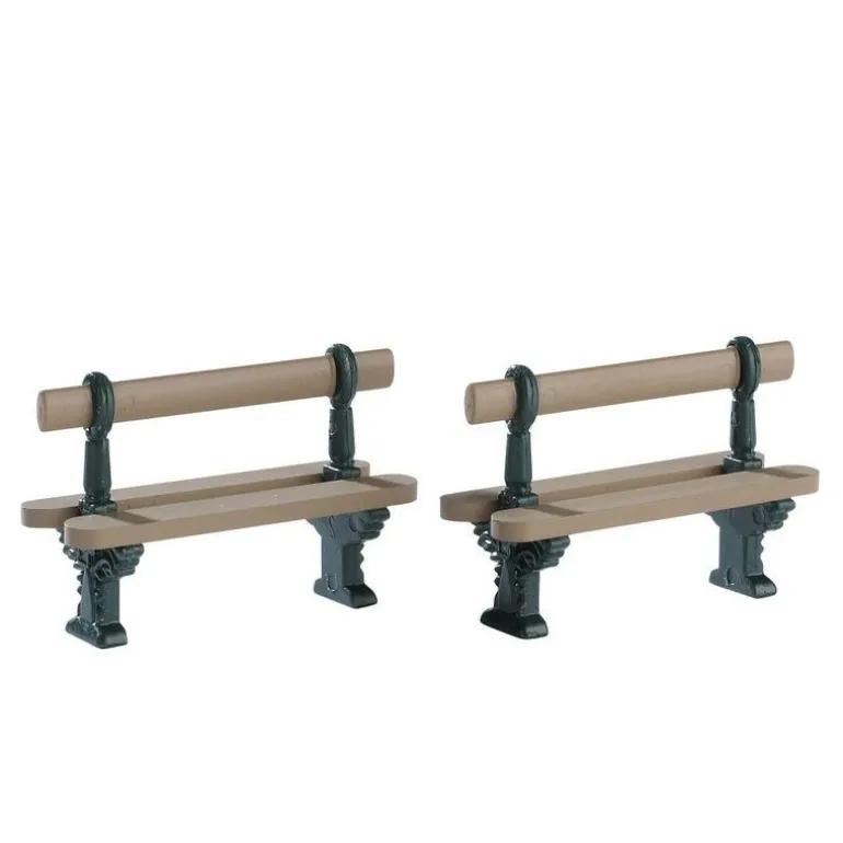 Double Seated Bench Set of 2 Cod. 74235