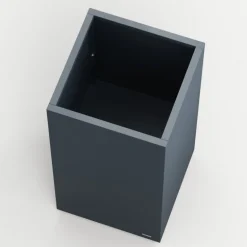 Fioriera Alta Herstera PLANTER COLUMN in Metallo colore Antracite 50x50x100 cm