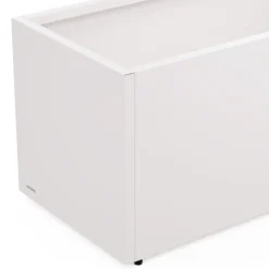 Fioriera Herstera PLANTER 50 in Metallo colore Bianco 100x50x50cm