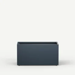 Fioriera Herstera PLANTER 50 in Metallo colore Antracite 100x50x50cm