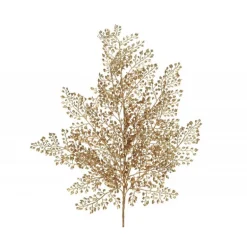 Foglia con glitters 68 cm.