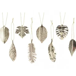 Foglie da Appendere in Metallo. Pezzo Singolo