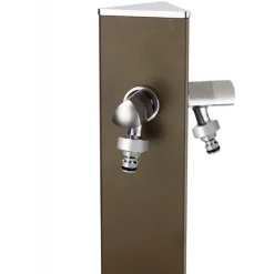 Fontana da Giardino Aquapoint a Parete Wall Triangle Verde Sottobosco