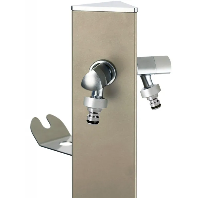 Fontana da Giardino Aquapoint Triangle da Interrare Grigio Tortora