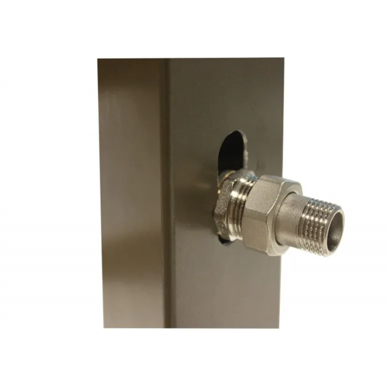 Fontana da Giardino Aquapoint a Parete Wall Triangle Grigio Tortora