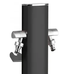 Fontana da Giardino Aquapoint Totem da Interrare Nero Metal