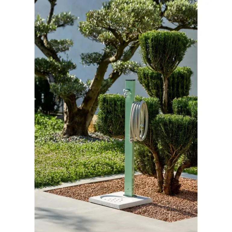 Fontana da Giardino Aquapoint Triangle Ground Verde Kaki